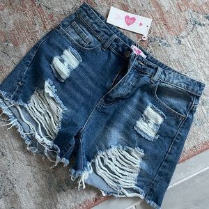 Buddy Love Distressed New Size 27 denim Shorts